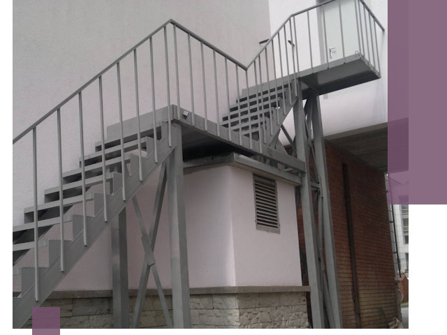 Монтаж пожарных лестниц под ключ в Старой Руссе с гарантией качества