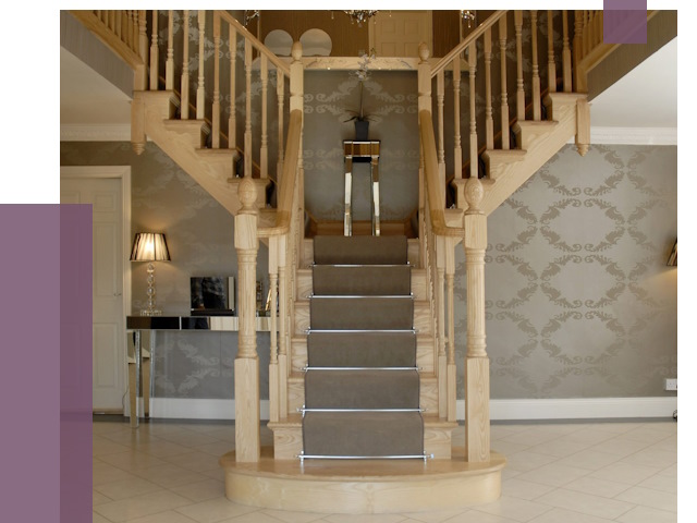 Монтаж деревянных лестниц в Старой Руссе от 7592 руб. 