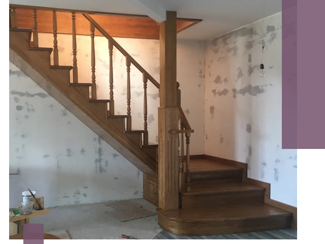 Ремонт деревянных лестниц в Старой Руссе: быстро и качественно