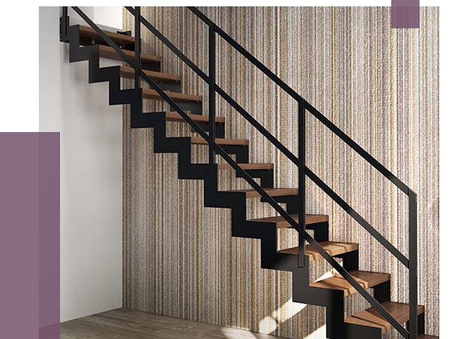 Изготовление металлических лестниц в Старой Руссе от 48403 руб. | ПРОЛЁТ-Срс