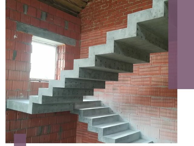 Бетонные лестницы под ключ в Старой Руссе: монтаж, демонтаж, ремонт