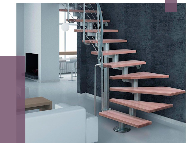 Модульные лестницы в Старой Руссе от 16814 руб. — купить в ПРОЛЁТ-Срс