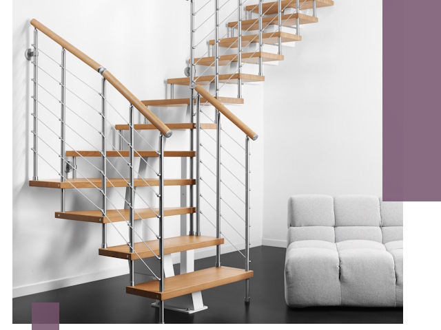 Модульные лестницы под ключ в Старой Руссе — монтаж и изготовление