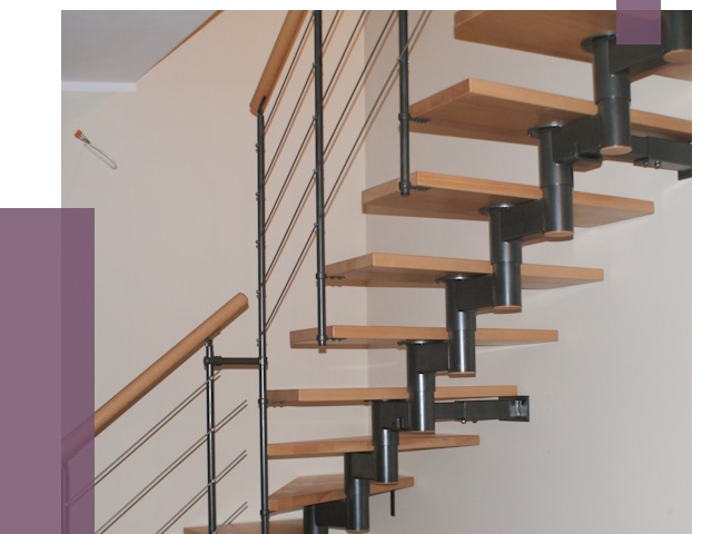 Изготовление модульных лестниц в Старой Руссе от 11464 руб. 