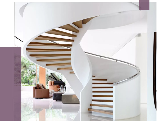 Винтовые лестницы в Старой Руссе под ключ от 48403 руб. | ПРОЛЁТ-Срс