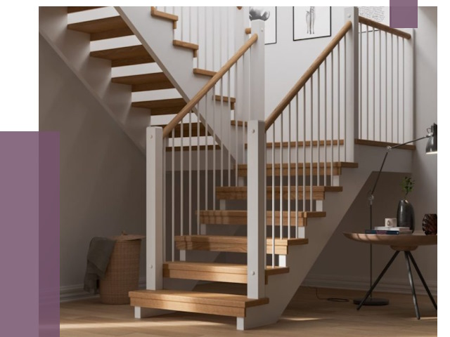 Маршевые лестницы в Старой Руссе от 37958 руб. — монтаж | ПРОЛЁТ-Срс