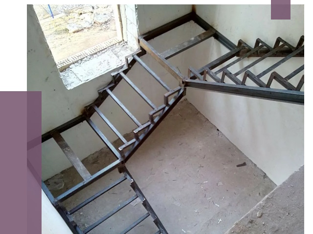 Монтаж лестниц на металлокаркасе в Старой Руссе от 12738 руб. — ПРОЛЁТ-Срс