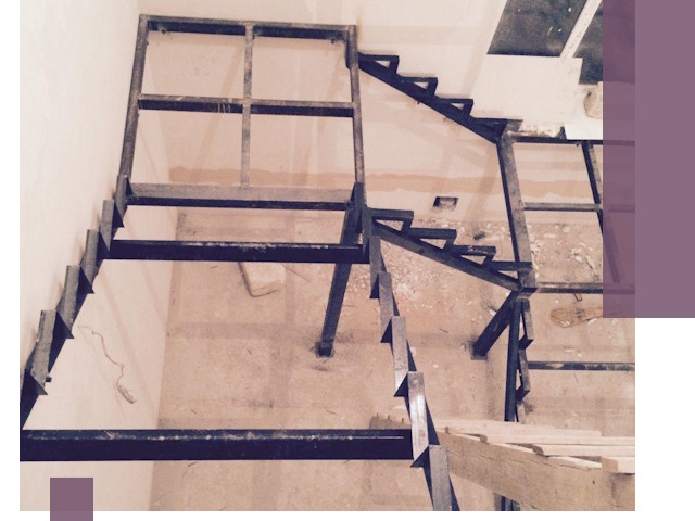 Монтаж лестниц на металлокаркасе в Старой Руссе быстро и качественно