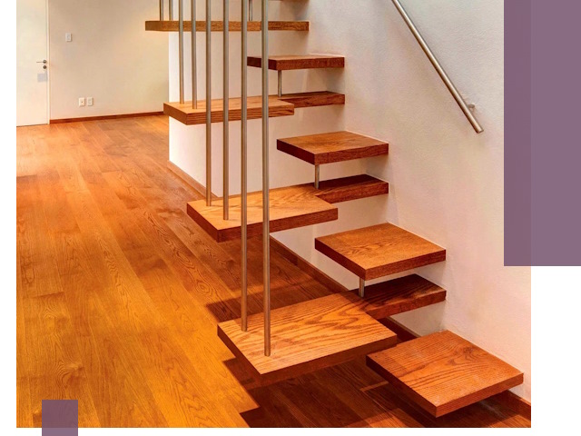 Лестницы «гусиный шаг» на заказ в Старой Руссе для узких пространств