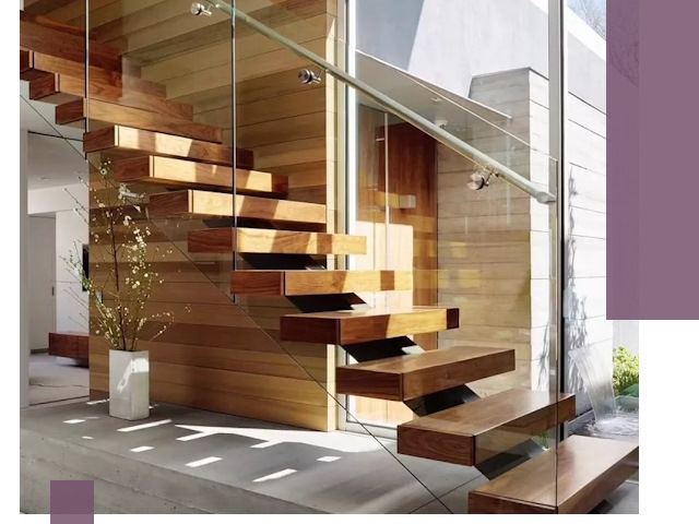 Современные лестницы на заказ в Старой Руссе — изготовление и монтаж