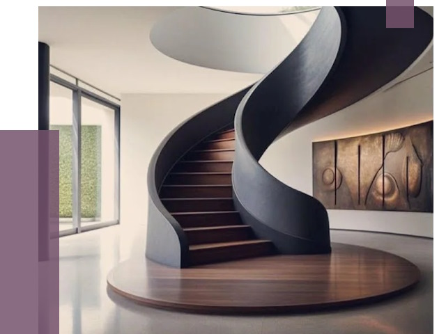 Элитные лестницы под заказ в Старой Руссе от 188515 руб. — ПРОЛЁТ-Срс