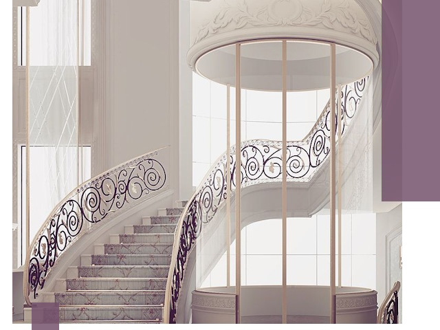 Элитные лестницы на заказ высокого класса в Старой Руссе