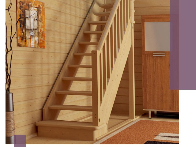 Лестницы эконом класса под ключ в Старой Руссе — недорого и быстро