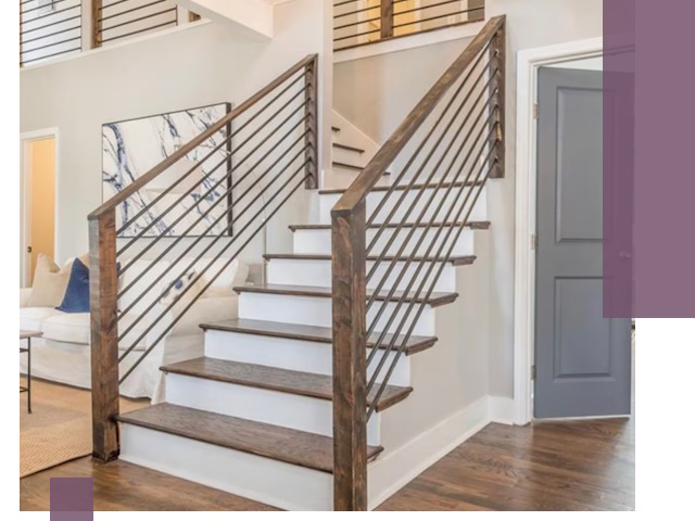 Лестницы для коттеджа под ключ в Старой Руссе — изготовление и монтаж