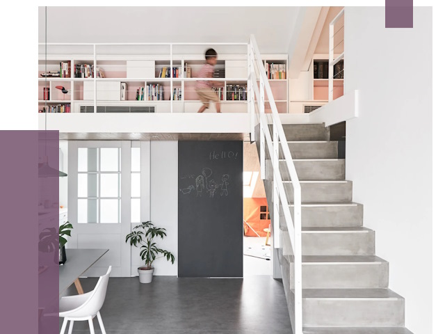 Лестницы для двухуровневой квартиры в Старой Руссе от 175778 руб. | ПРОЛЁТ-Срс