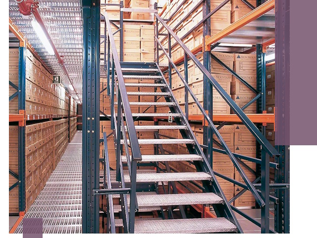 Лестницы складские прочные и безопасные под ключ в Старой Руссе