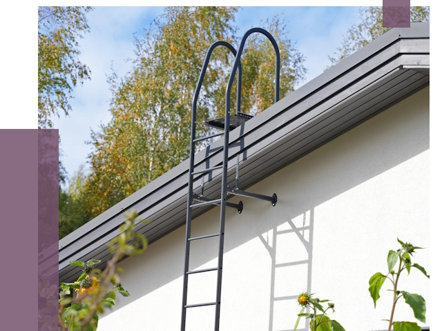 Лестницы на крышу в Старой Руссе от 19055 руб. — монтаж и монтаж ПРОЛЁТ-Срс