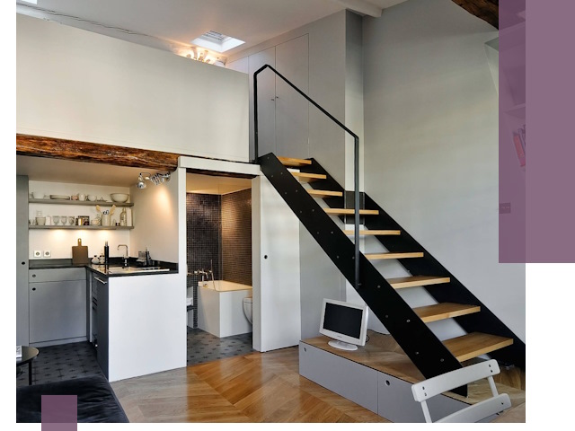 Лестницы на антресоль под ключ в Старой Руссе — изготовление и монтаж