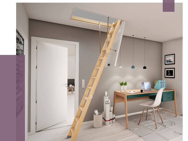 Чердачные лестницы в Старой Руссе — от 14521 руб. | ПРОЛЁТ-Срс
