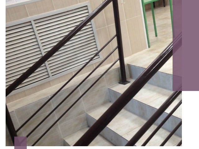 Изготовление перил из металла под ключ в Старой Руссе