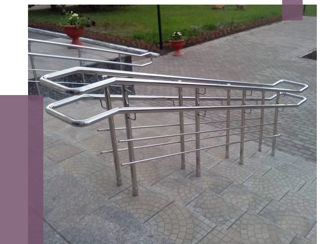 Перила для инвалидов в Старой Руссе от 7561 руб. под ключ | ПРОЛЁТ-Срс