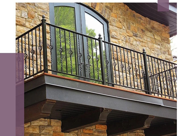 Балконные ограждения в Старой Руссе от 7999 руб. — купить | ПРОЛЁТ-Срс