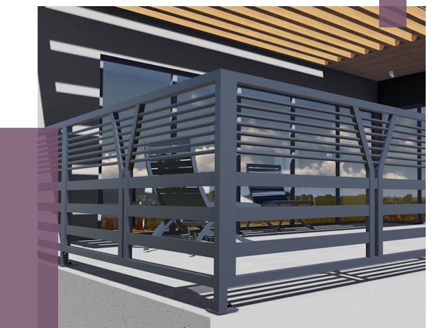 Изготовление балконных ограждений в Старой Руссе от 10700 руб. | ПРОЛЁТ-Срс