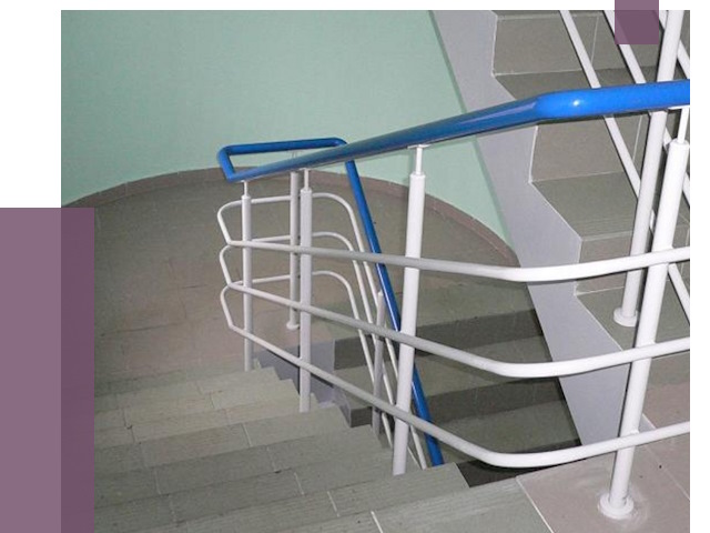 Перила в подъезде в Старой Руссе — установка и замена от 7388 руб. | ПРОЛЁТ-Срс