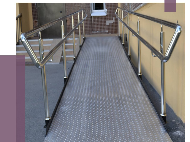 Пандусы в Старой Руссе от 12228 руб. — установка для инвалидов | ПРОЛЁТ-Срс