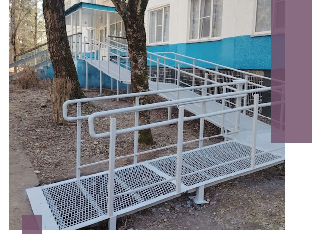 Пандусы под ключ в Старой Руссе: изготовление, монтаж и демонтаж