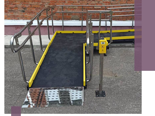 Изготовление наклонных пандусов для инвалидов в Старой Руссе