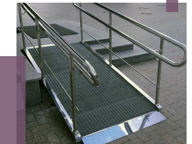 Монтаж пандусов для инвалидов в Старой Руссе от 8580 руб. под ключ | ПРОЛЁТ-Срс