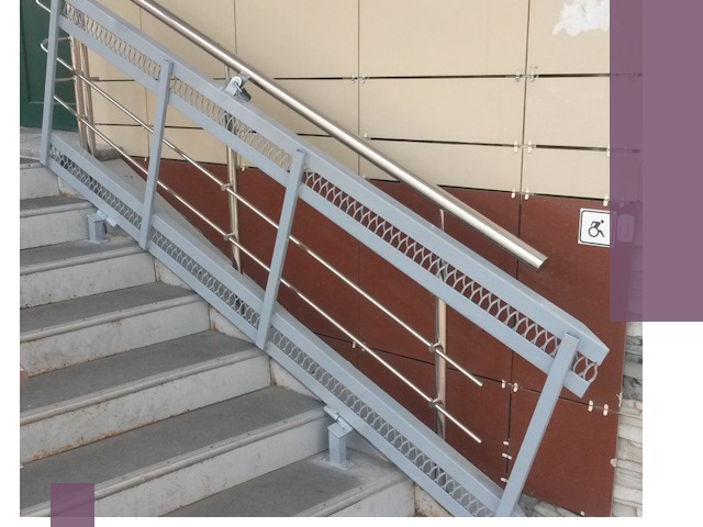 Изготовление откидных пандусов под ключ в Старой Руссе