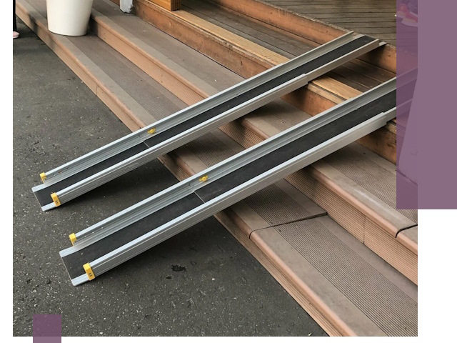 Телескопические пандусы под ключ в Старой Руссе — изготовление и монтаж