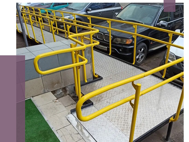 Стационарные пандусы в Старой Руссе от 12228 руб. | ПРОЛЁТ-Срс