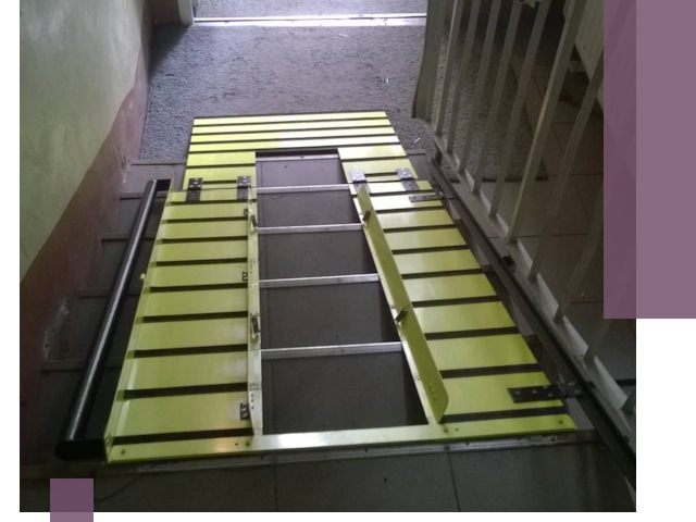 Профессиональный монтаж пандуса в подъезд в Старой Руссе