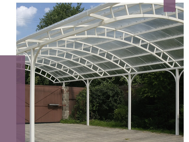 Изготовление навесов в Старой Руссе от 14776 руб. за м² — ПРОЛЁТ-Срс