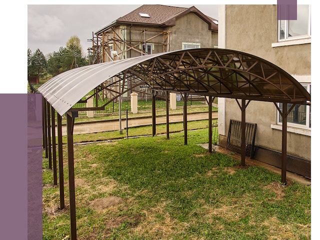 Демонтаж навесов в Старой Руссе от 4586 руб. — разборка и вывоз | ПРОЛЁТ-Срс