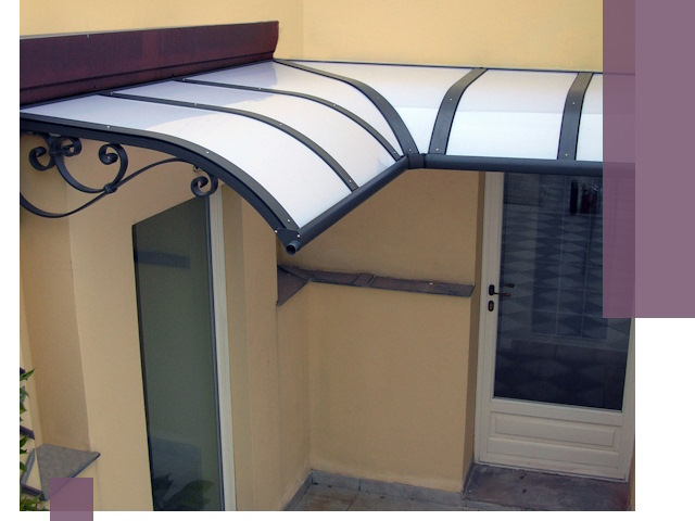 Монтаж козырьков любой сложности в Старой Руссе под ключ