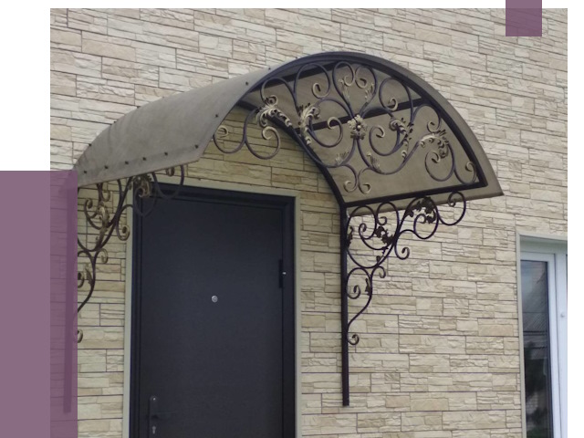 Ремонт козырьков в Старой Руссе от 7388 руб.  | ПРОЛЁТ-Срс