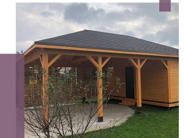 Навесы под ключ в Старой Руссе от 48148 руб.  | ПРОЛЁТ-Срс