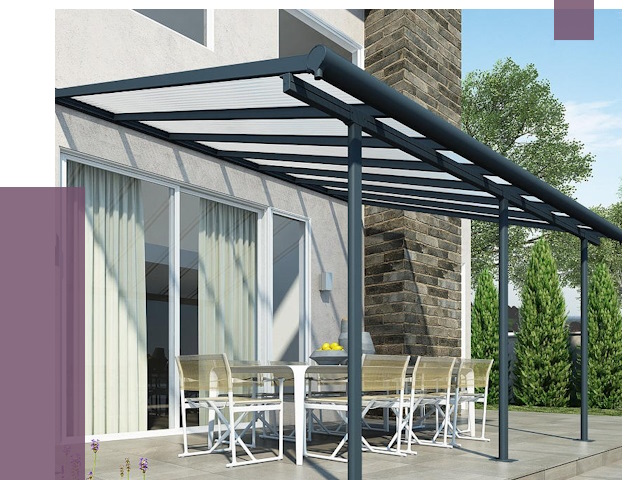 Навесы пристенные в Старой Руссе от 9069 руб. — монтаж и установка | ПРОЛЁТ-Срс