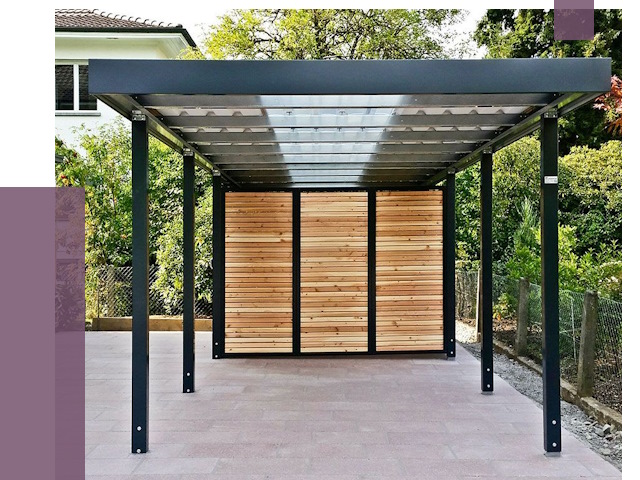 Отдельно стоящие навесы во дворе в Старой Руссе от 79992 руб. | ПРОЛЁТ-Срс