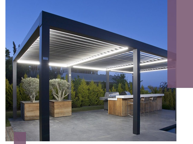 Навесы отдельно стоящие под ключ в Старой Руссе из металла и поликарбоната