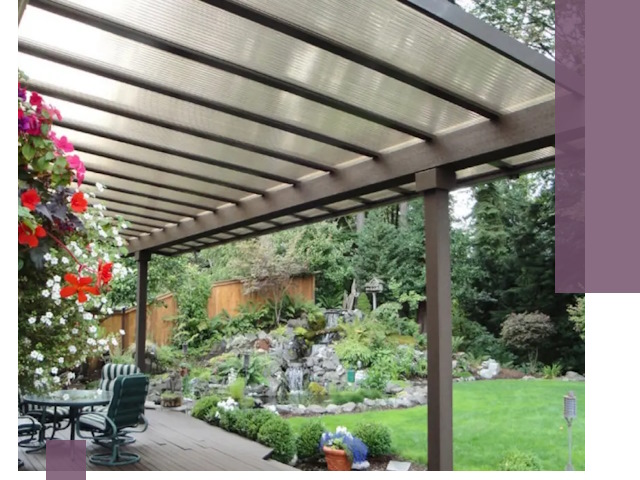 Навесы из поликарбоната под ключ в Старой Руссе быстро и надёжно