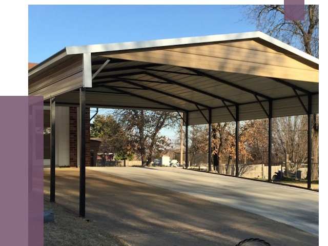 Двускатные навесы в Старой Руссе от 7999 руб. | ПРОЛЁТ-Срс