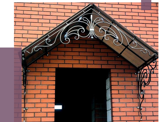 Металлические козырьки в Старой Руссе от 10649 руб. 