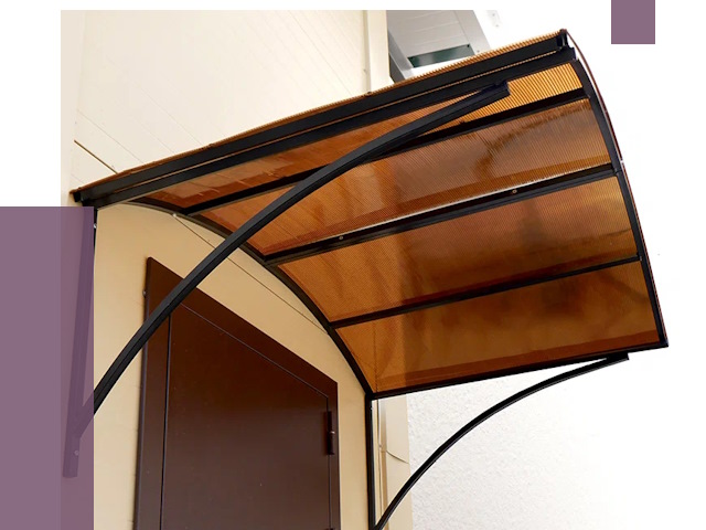 Недорогие козырьки в Старой Руссе от 7561 руб.  | ПРОЛЁТ-Срс