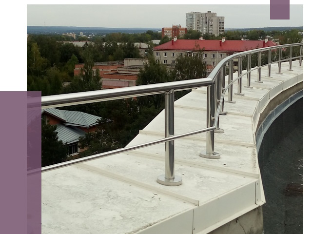 Парапеты и ограждения кровли в Старой Руссе от 4942 руб. 