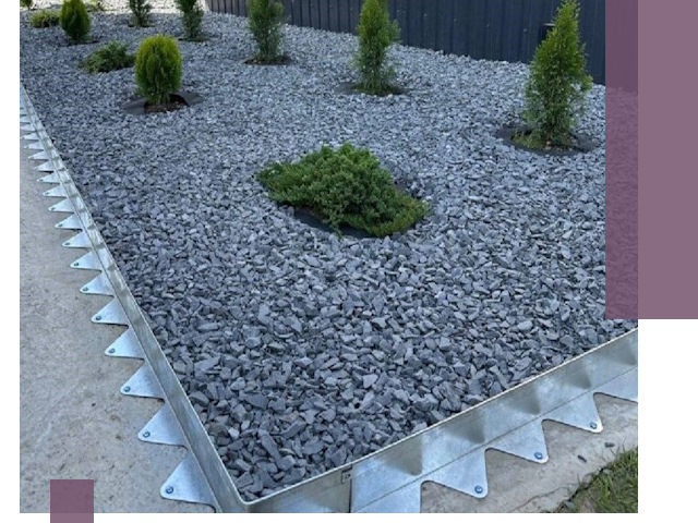 Оцинкованные металлические бордюры под заказ в Старой Руссе